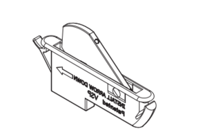 White 100 Series Opening Control Device Image
